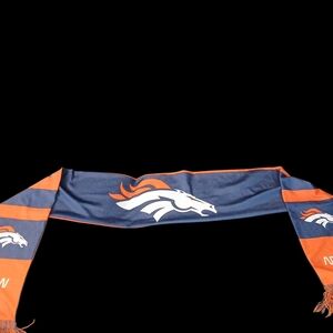 NFL Denver Broncos Winter Scarf Football Women Men